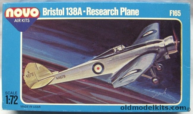 Novo 1/72 Bristol 138A - (ex Frog), F165